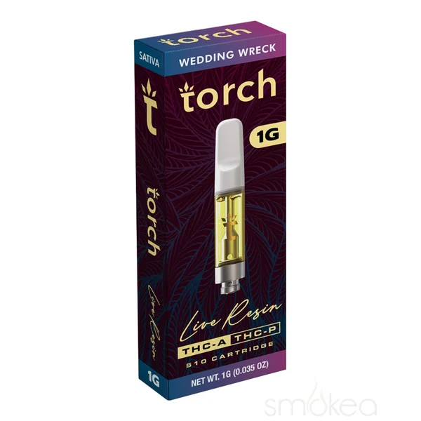Torch 1g THCA Live Resin Blend Cartridge - Wedding Wreck - Image 2
