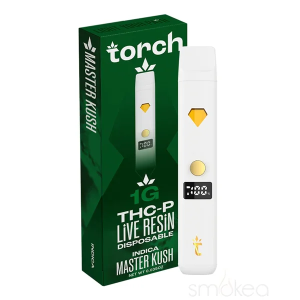 Torch 1g THCP Live Resin Disposable Vape - Master Kush