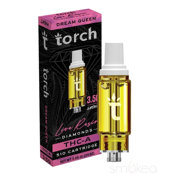 Torch 3.5g THCA Live Resin Diamonds Cartridge - Dream Queen