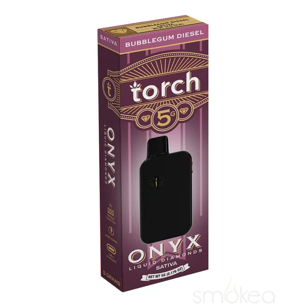 Torch 5g Onyx THCA Liquid Diamonds Vape - Bubblegum Diesel