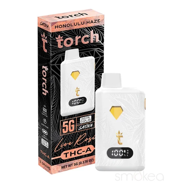 Torch 5g THCA Live Rosin Disposable Vape - Honolulu Haze