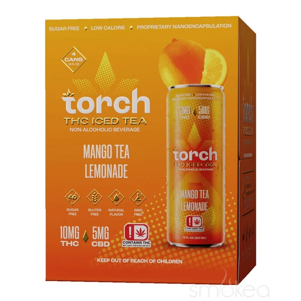 Torch THC Iced Tea - Mango Tea Lemonade - Image 2