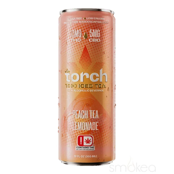 Torch THC Iced Tea - Peach Tea Lemonade
