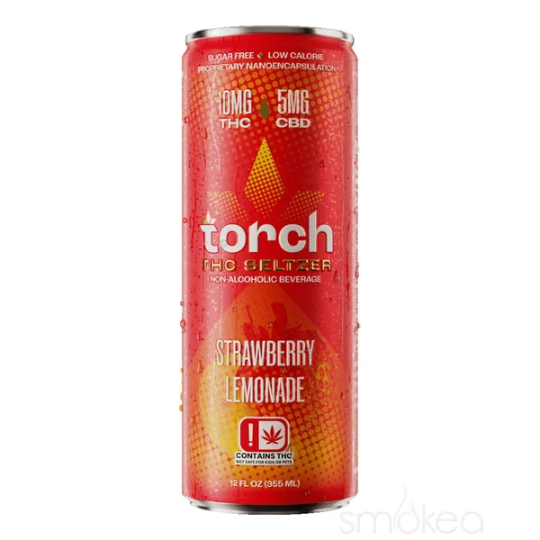 Torch THC Seltzer - Strawberry Lemonade