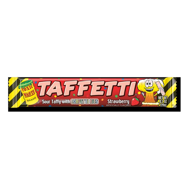 Toxic Waste Taffetti Strawberry 20g