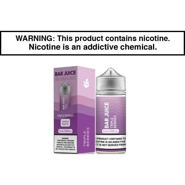 TRIPLE BERRIES BY BAR JUICE BJ30000 100ML