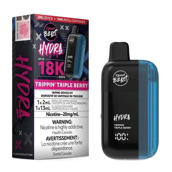 Trippin' Triple Berry Flavour Beast Hydra 18K | VapeLoft