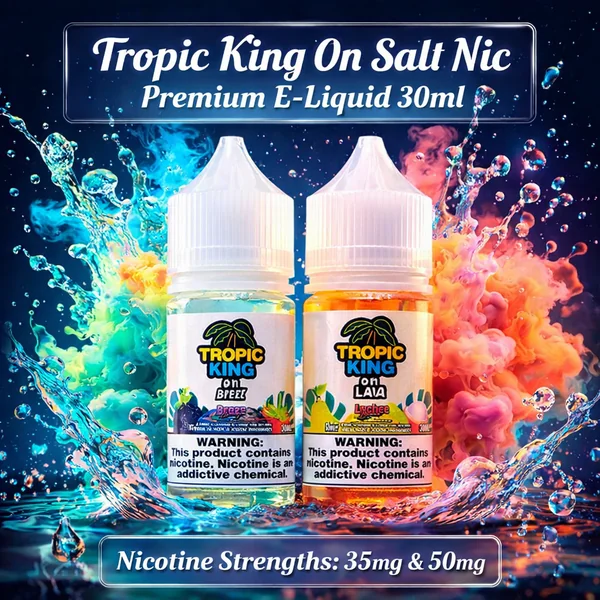 Tropic King On Salt Nic Premium E-Liquid 30ml