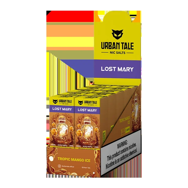 Tropic Mango Ice Urban Tale X Lost Mary - Image 4