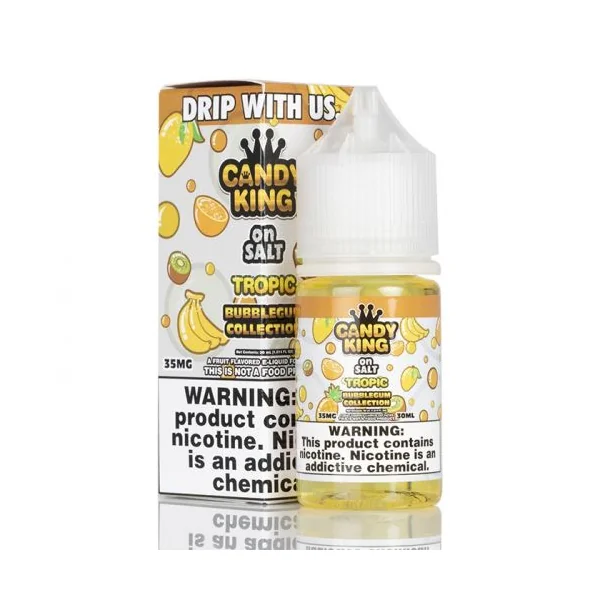Tropic on Salt Bubblegum Collection by Candy King - 30ml