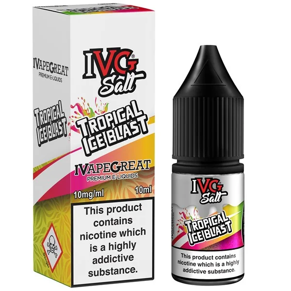 Tropical Ice Blast Nic Salt E Liquid 10ml By I VG