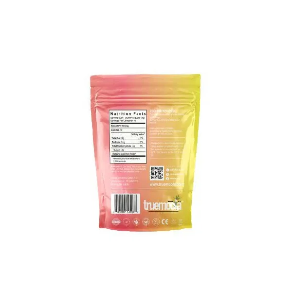 Truemoola Delta 8 Vegan Cube Gummies 600mg - Image 2