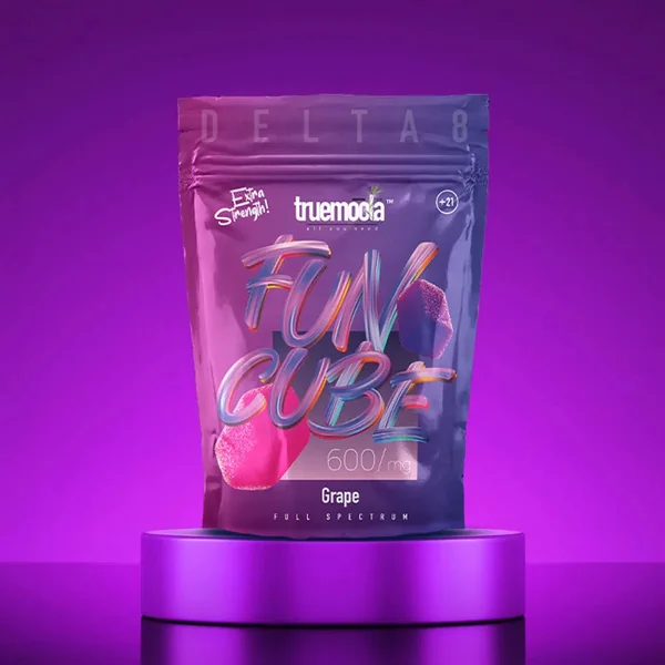 Truemoola Delta 8 Vegan Cube Gummies 600mg - Image 6