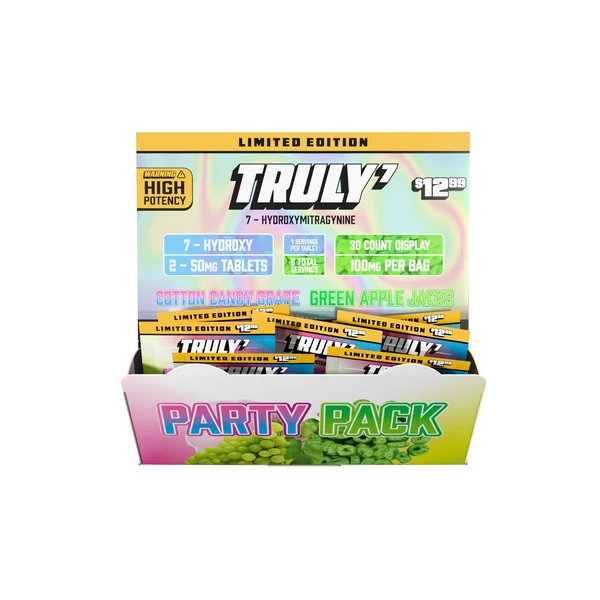 Truly7 7Hydroxymitragynine Chewable Tablets 2ct 50mg (30/pack) [DROPSHIP]