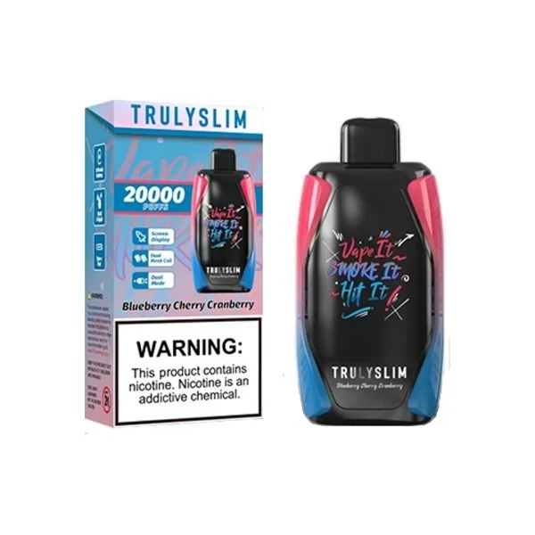 Truly Bar Trulyslim 20000 Puffs Disposable Vape 18mL - Image 3