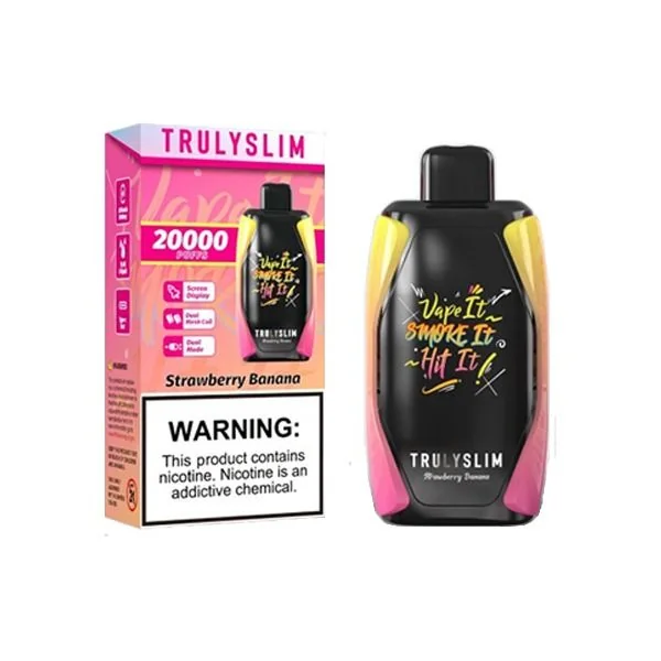 Truly Bar Trulyslim 20000 Puffs Disposable Vape 18mL - Image 9