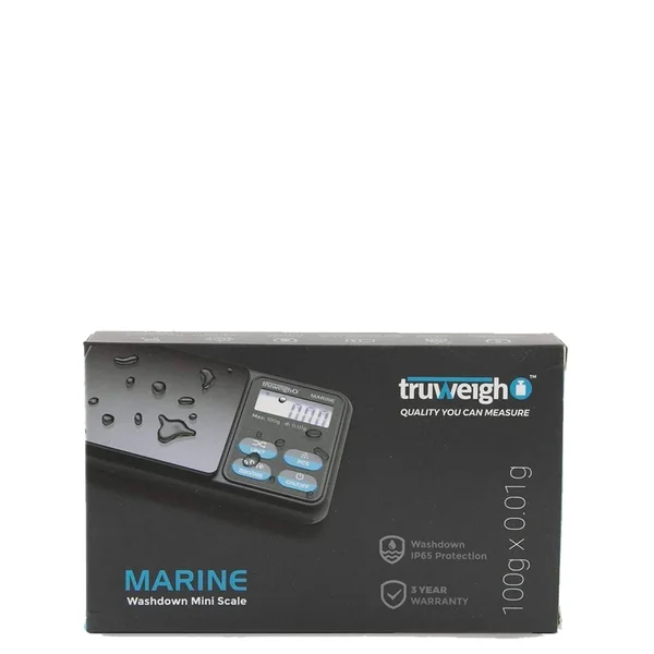 TruWeigh Marine IP65 Rated Washdown Miniscale