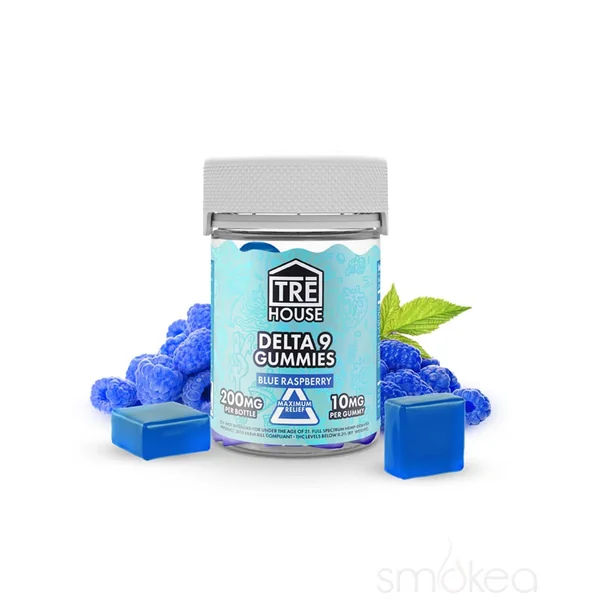TRĒ House Delta 9 Gummies - Blue Raspberry
