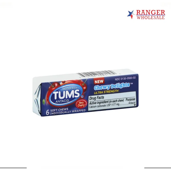 TUMS DELIGHTS VERY CHERRY