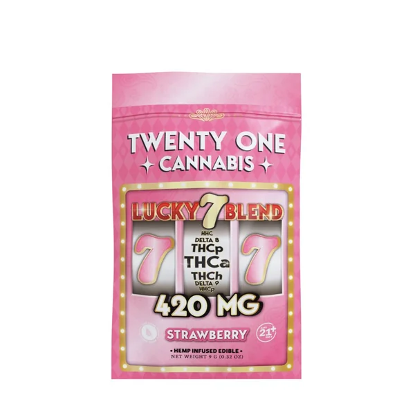 Twenty One Cannabis Lucky 7 Edibles 1pc – 420mg - Image 5