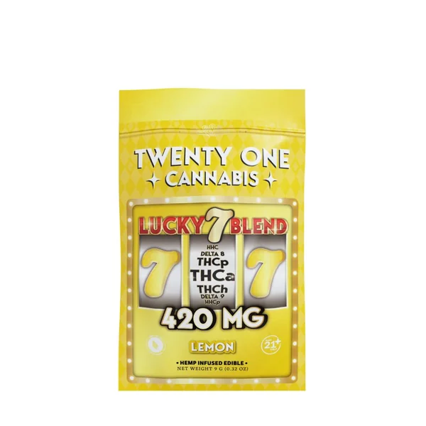 Twenty One Cannabis Lucky 7 Edibles 1pc – 420mg - Image 6