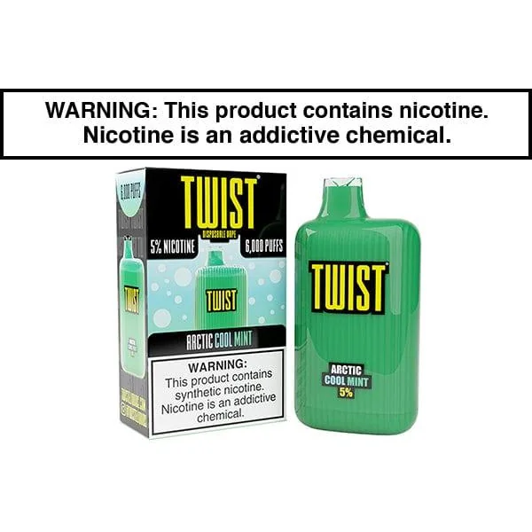 TWIST DISPOSABLE - 6000 PUFFS