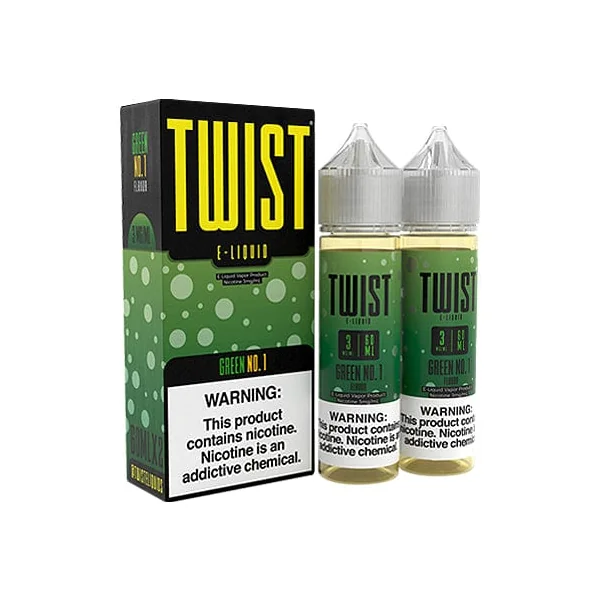 Twist E-Liquid Green No. 1 (Previously Honeydew Melon Chew) 120ml Vape Juice