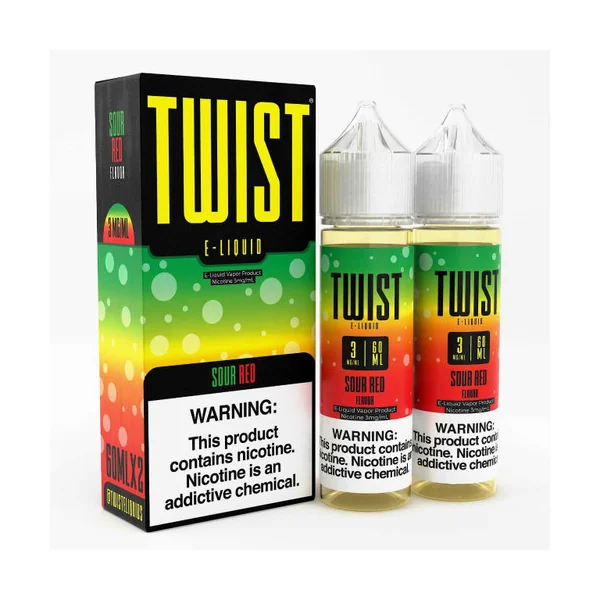 Twist E-Liquids Sour Red 120ml E-Juice