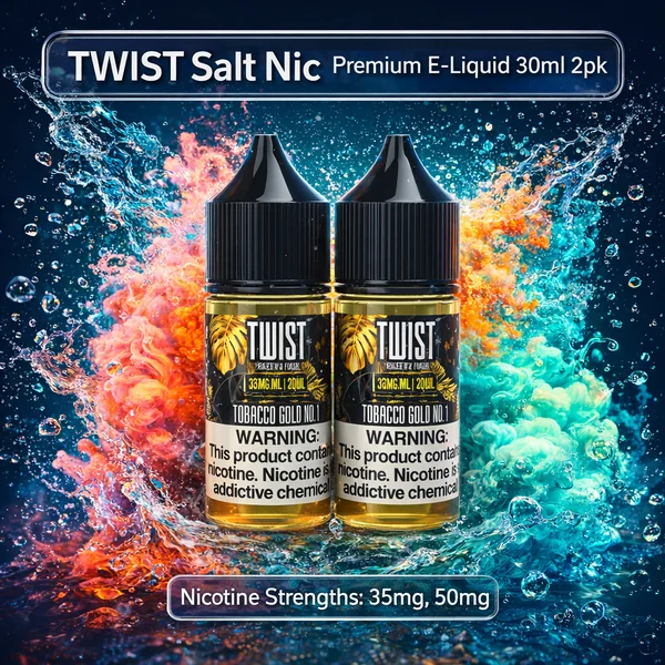 TWIST Salt Nic Premium E-Liquid 30ml 2pk