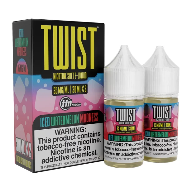 Twist Salt Red 0° (Iced Watermelon Madness) – 60mL (2x30mL)
