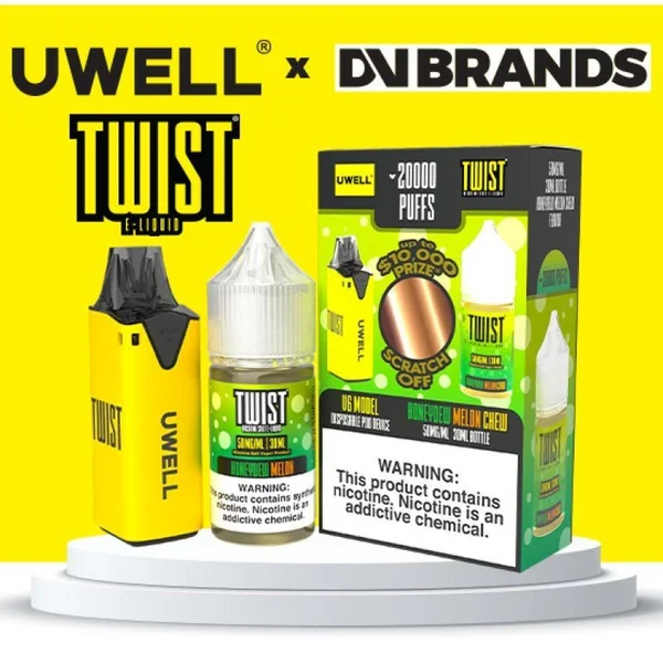 Twist Salt x Uwell V6 - E-Liquid + Device Bundle - Image 3