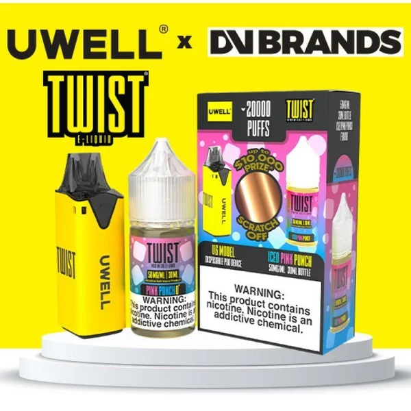 Twist Salt x Uwell V6 - E-Liquid + Device Bundle - Image 4