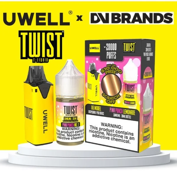 Twist Salt x Uwell V6 - E-Liquid + Device Bundle - Image 5