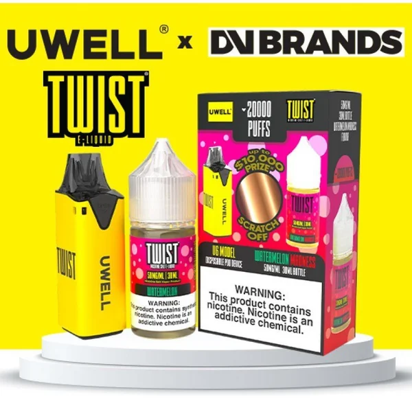 Twist Salt x Uwell V6 - E-Liquid + Device Bundle - Image 6