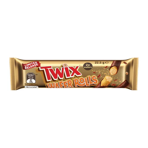 Twix Wafer Rolls Single 22.5g