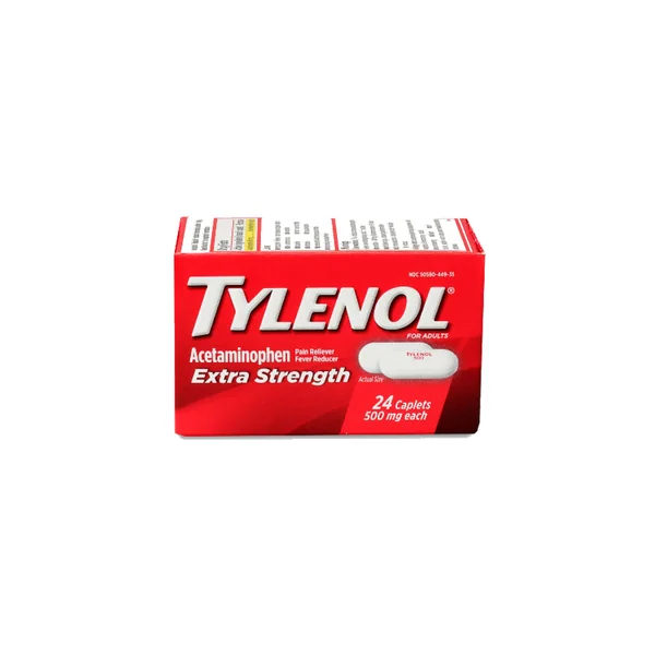TYLENOL EXTRA STR CAPLET 24CT