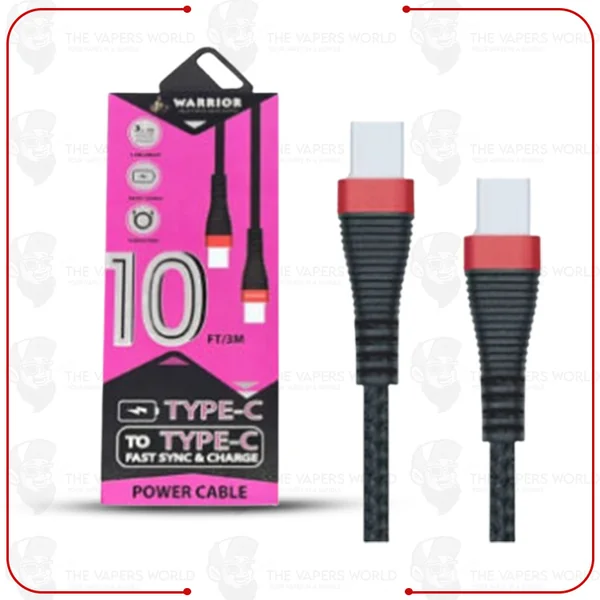 Type C To Type C Cable - The Vapers World