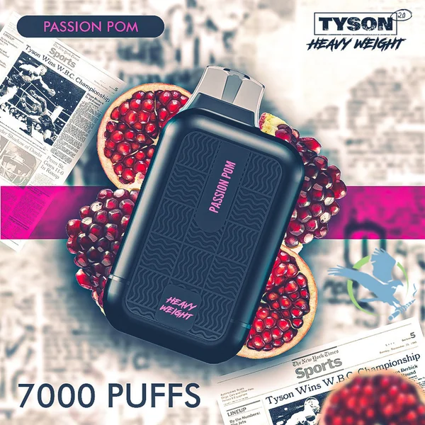 Tyson 2.0 Heavy Weight 7000 Puffs Disposable Vape Device - Image 2