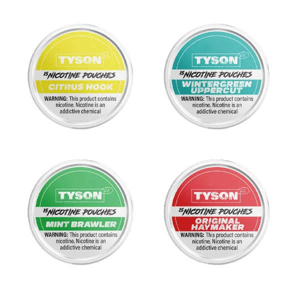 Tyson 2.0 Nicotine Pouches 5 Pack