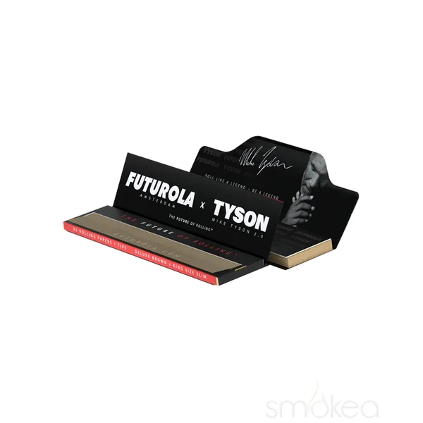 Tyson 2.0 x Futurola King Size Slim Rolling Papers w/ Tips