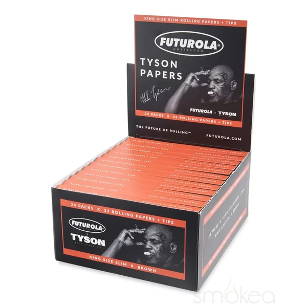 Tyson 2.0 x Futurola King Size Slim Rolling Papers w/ Tips - Image 3