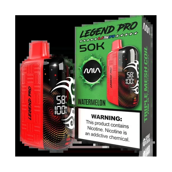 Tyson Legend Pro 50K Disposable Vape – Rechargeable 50,000 Puff Device