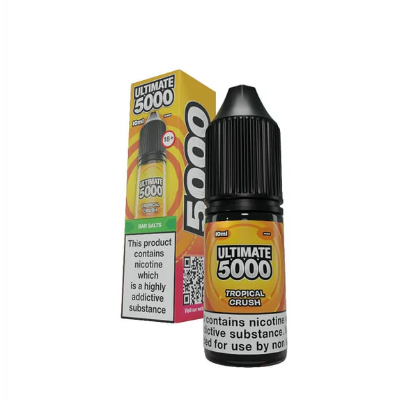 Ultimate 5000 Bar Salt Sour Tropical Crush 10ml E-Liquid By Ultimate Juice - Image 2
