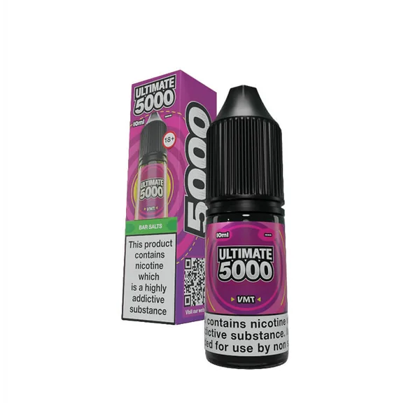 Ultimate 5000 Bar Salt VMT 10ml E-Liquid By Ultimate Juice - Image 3