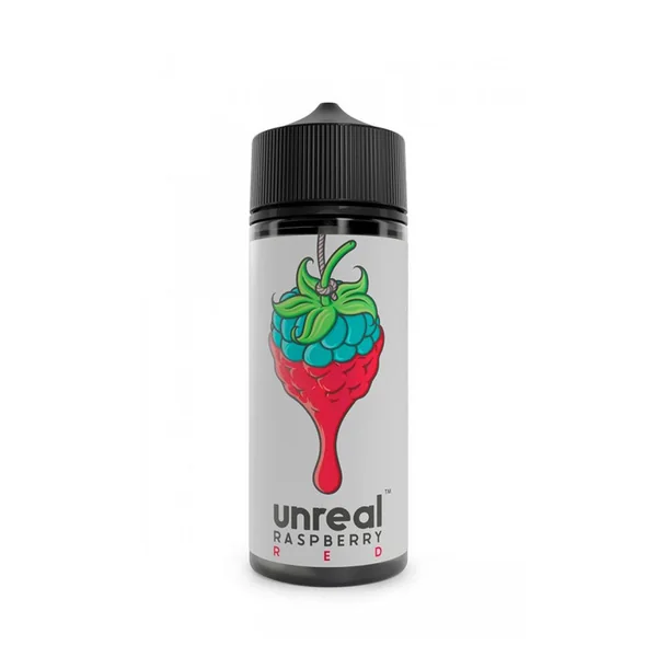 Unreal Raspberry Red 100ml Shortfill E-Liquid