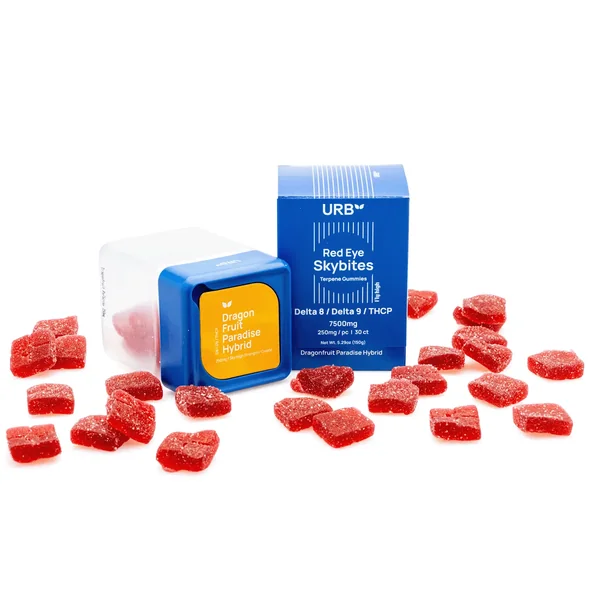 Urb Red Eye Skybites - Dragonfruit Paradise (7500 mg Total Cannabinoids)