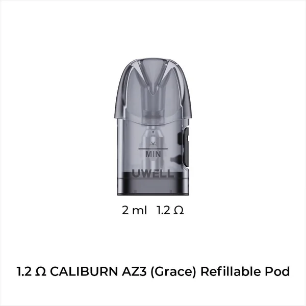 Uwell Caliburn AZ3 (Grace) Replacement Pods (4/Pack) - Image 4