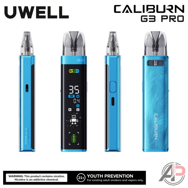 Uwell Caliburn G3 Pro Pod System Starter Kit Device - Image 9