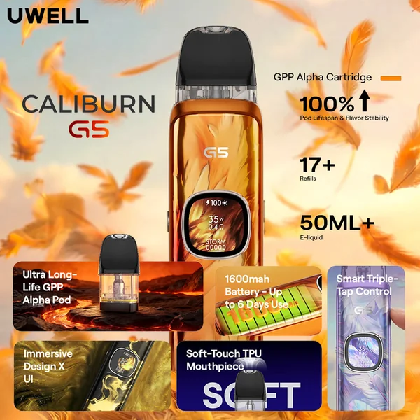 Uwell Caliburn G5 - Image 2