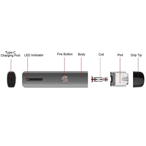 Uwell Caliburn G Pod 15w Vape Kit - Image 8